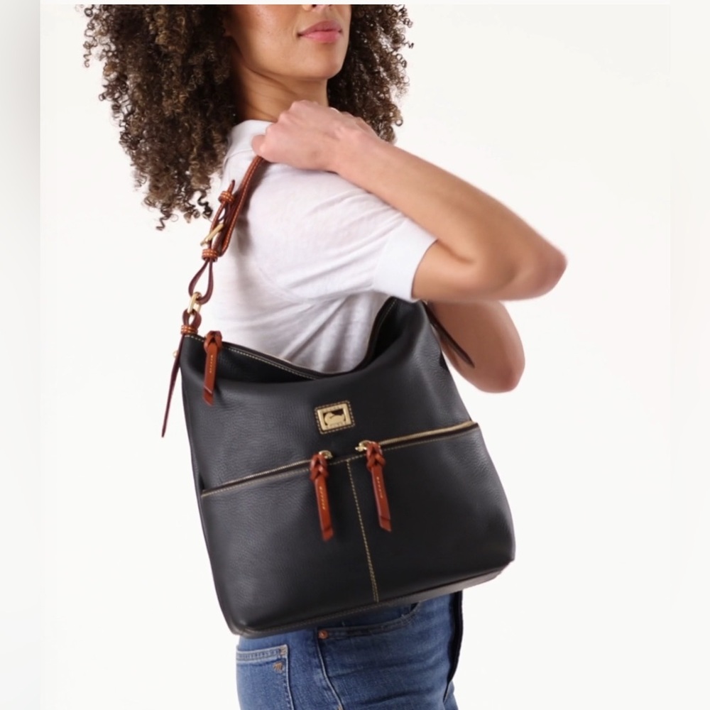 Dooney & Bourke Dillen Pocket Sac Shoulder Bag - Picture 9 of 9